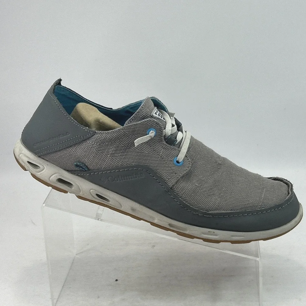 Columbia PFG Bahama Relaxed Fishing Shoes Men's Sz 13 Graphite & Blue BM0099-053